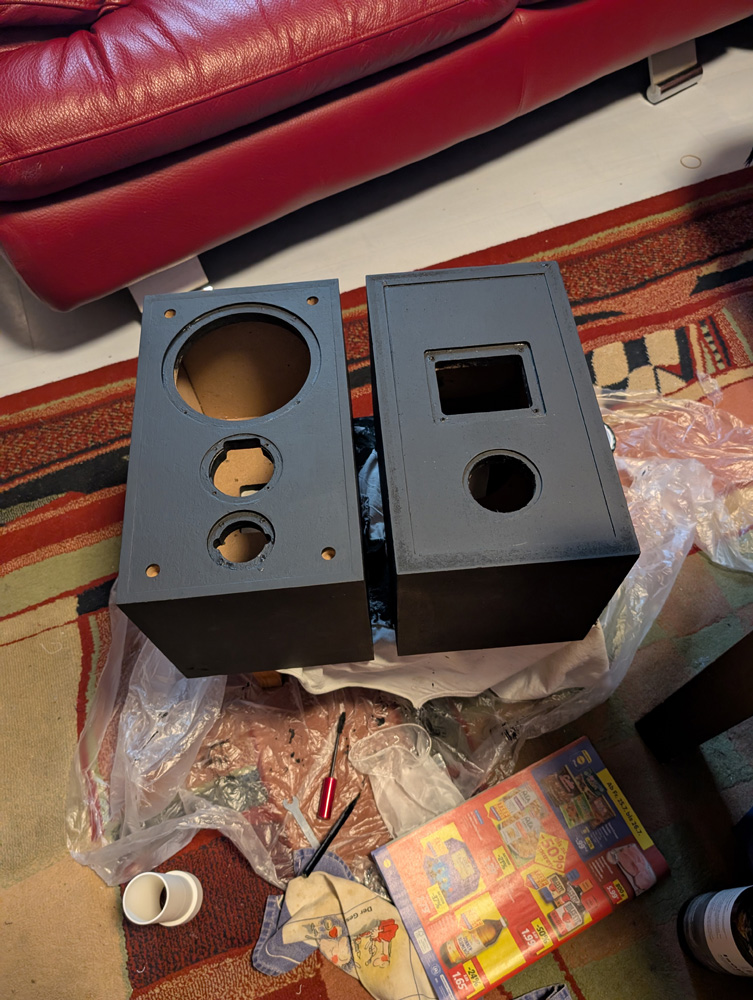 Use Matte black color to get right finish — photo 1