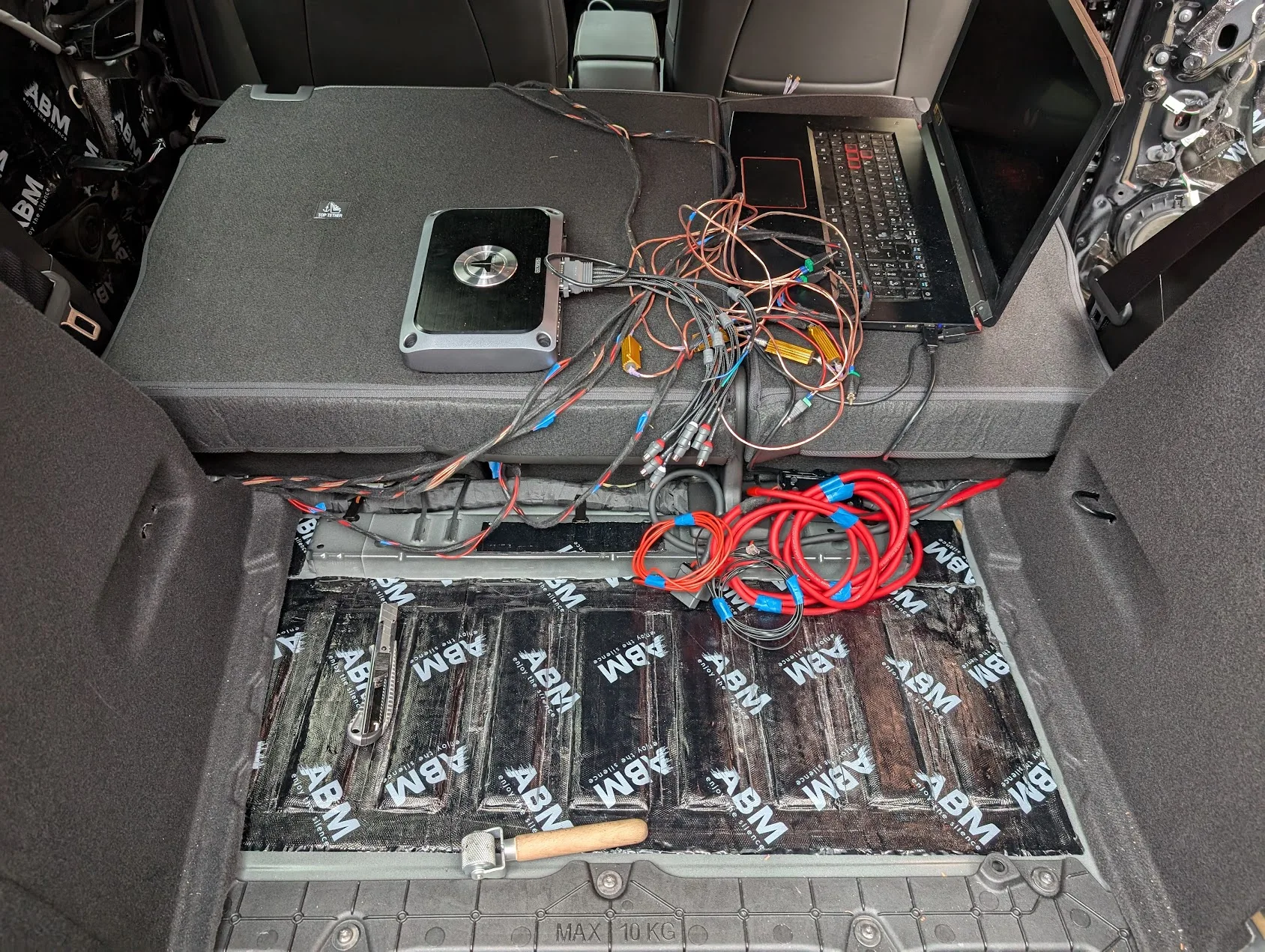 Still continuing with the sound deadening photo 3